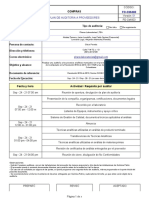 Fo-Cm-003 Plan de Auditoria A Proveedores