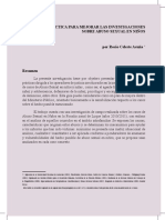 Guía Práctica para Mejorar Las Investigaciones Sobre Abuso Sexual en Niños Por Rocío Celeste Acuña