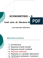 Curs8 Econometrie Reg Nelin (I)