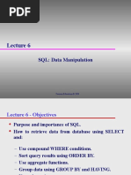 SQL: Data Manipulation: Pearson Education © 2009