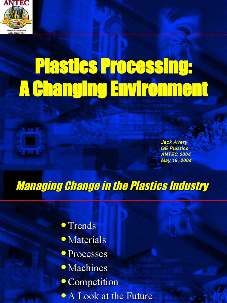 Plastics Industry Trends and Innovations | PDF | Plastic | Materials