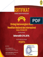Strategi Memenangkan Hibah Penelitian Nasional Dan Internasional Baharuddin S.Pd.,M.Pd.