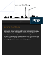 Container Reach Stacker