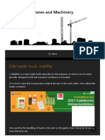 Side Loader Container Truck