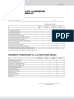 Test de Conner Abreviado para Profesores