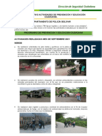 Informe General de Campañas de Prevencion