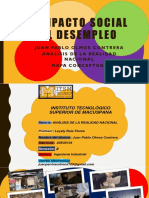 El Impacto Social Del Desempleo-Mapa Conceptual-Juan Pablo Olmos Contrera-Análisis de La Realidad Nacional