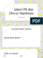 Instalasi OS Dan Driver Hardware: Noval Panca Akra
