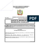 G.M.N.E. 9069 30-12-2020, ORDENANZA DE PUBLICIDAD COMERCIAL, ESPT PÚBLICOS Y VEHÍCULO Chacao