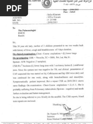 Medical Report
