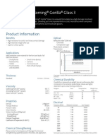 Gorilla Glass 3 ProdSheet