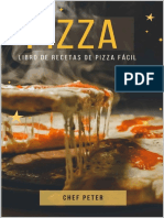 PIZZA Libro de Recetas de Pizza Facil (Spanish Edition) - CHEF PETER