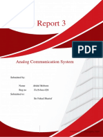Lab Report 3: Analog Communication System