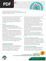 Caf Cisl Elenco Documenti Isee 2021