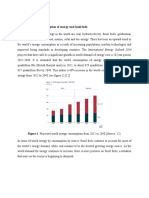 Overview (World Consumption of Energy and Fossil Fuel)