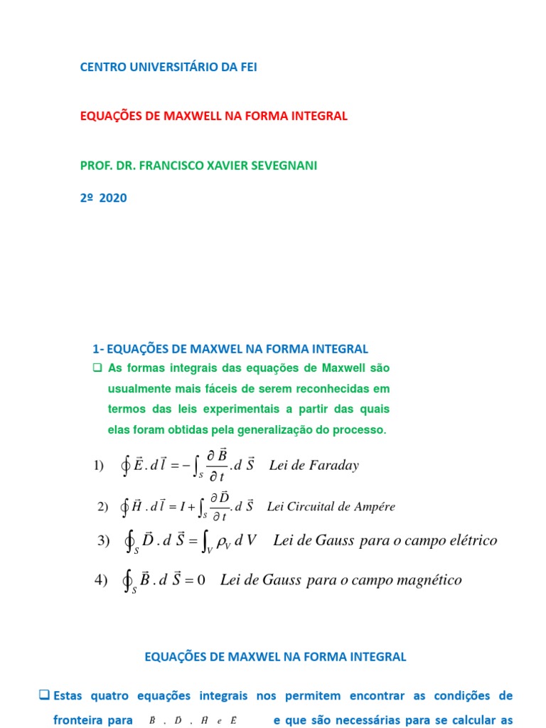 equa-es-de-maxwell-na-forma-integral-1-pdf-equa-es-de-maxwell
