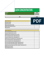 Knelson Concentrator - Lista de Equipo_I