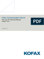 Kofax Communication Server: Fax Over IP Technical Manual