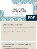 Toma de Decisiones