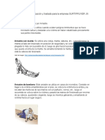 Técnicas de Movilización y Traslado para La Empresa SURTIFRUVER JN