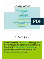 Seismic Waves Assignment