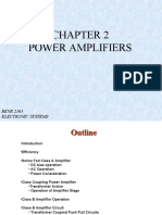 Power Amplifiers: BENE 2163 Electronic Systems