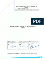 Instructivo Para Emisión de Factibilidades de Servicio