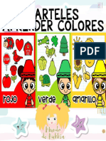 Bonitos Carteles para Aprender Los Colores Recopilado Por Mundo de Rukkia
