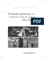 136 - Principales sentencias de la Suprema Corte de Justicia  año 2010 - Suprema Corte de Justicia Dominicana - Tomo II