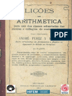 Perez y Marin - Lições de Arithmetica - Segunda Parte - 1913