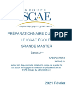 Le Guide du Préparationnaire - Master GE ISCAE (2ème Edition)