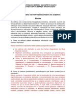 Reflexão sobre as eletivas e sua articulação com a Base Nacional Comum Curricular