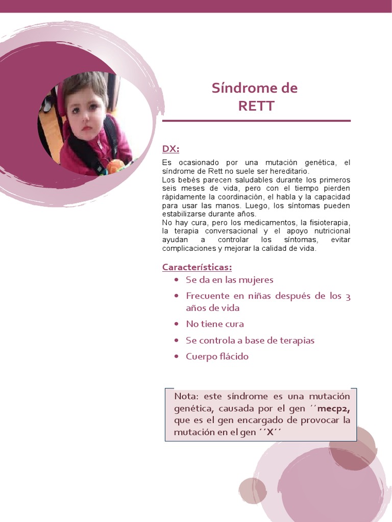 Rett | PDF | Salud y bienestar