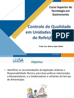 6 Controle de Qualdiade em UPR