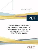 Filiation Programmes Gabon
