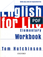 English for Life Elementary Workbook