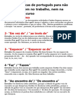 Confira 50 dicas de português para não escorregar nem no trabalho