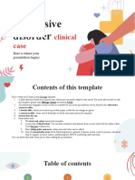 Depressive Disorder Clinical Case by Slidesgo