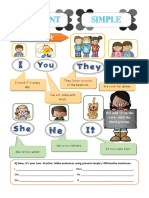 Present Simple Tense Sentences