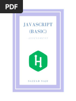 JavaScript Basic Assesment