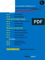 Informe de Agosto 15 Septiembre 15 NC 27