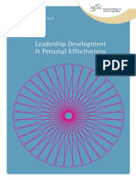 Leadership Development and Personal Effectiveness