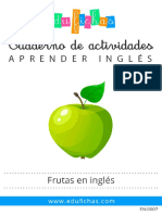 Frutas Ingles Edufichas
