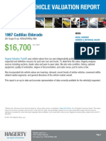 Hagerty Vehicle Valuation Report: 1967 Cadillac Eldorado