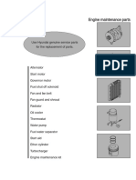 7. Engine Maintenance Parts