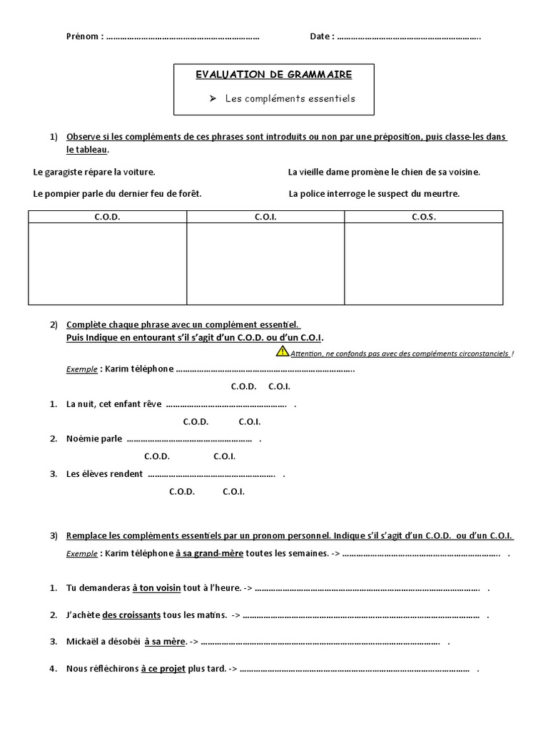 L Or De Cajamalca Evaluation 5eme