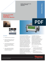 Thermo Scientific Dataram 4 Particulate Monitor: Portable Continuous Particle Sizing Monitor/Dual Wavelengh Nephelometer