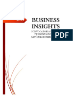 Convocatoria Business Insights 4