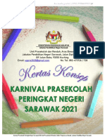 Rujukan - PPDdanJPNS - KERTAS KERJA - Karnival Prasekolah Peringkat Negeri Sarawak 2021
