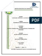 Resumen Del Proceso Contable y La Información Financiera